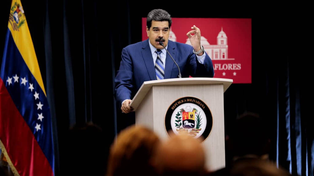 “Si se quieren ir de Venezuela, ahí está el aeropuerto”: Maduro a embajadores