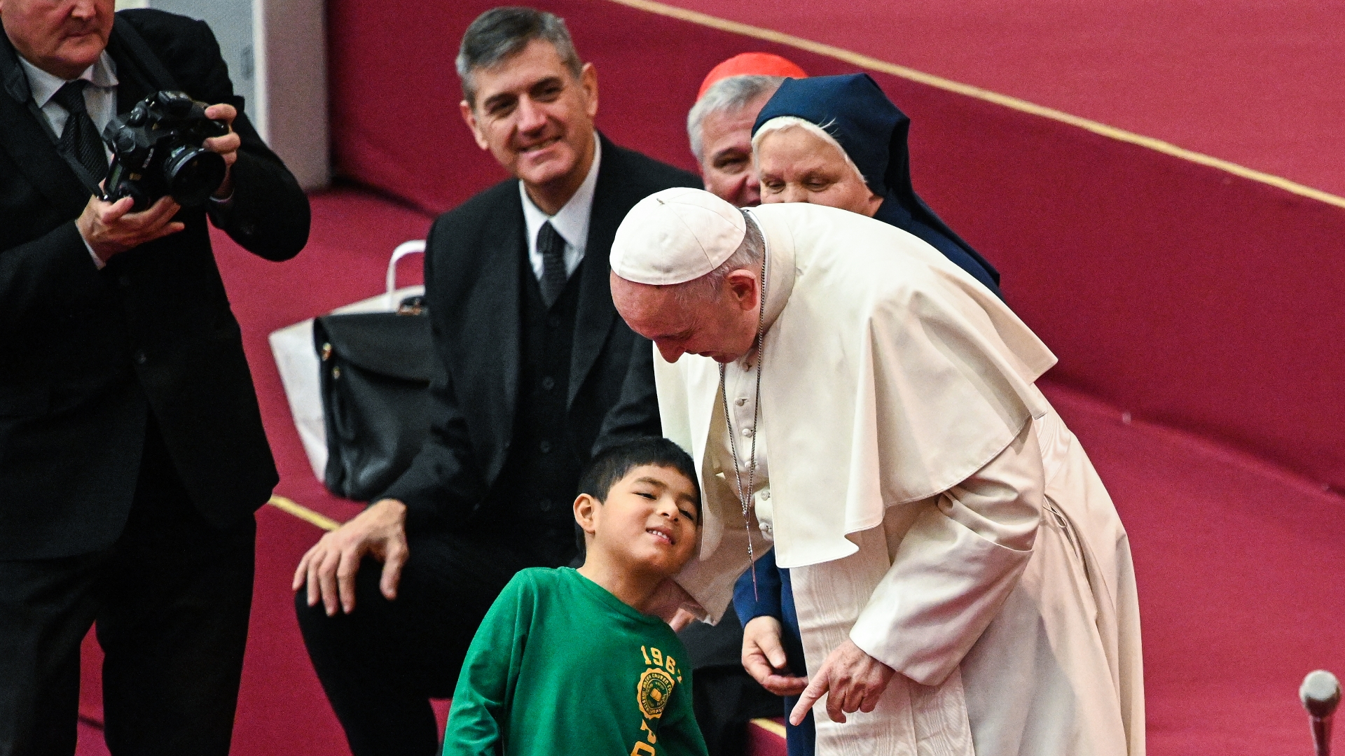 Papa Francisco bendice a cientos de "niños Dios" en Roma - papa-francisco-2