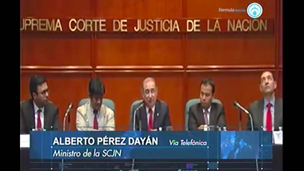 López-Dóriga entrevista al ministro Pérez Dayán