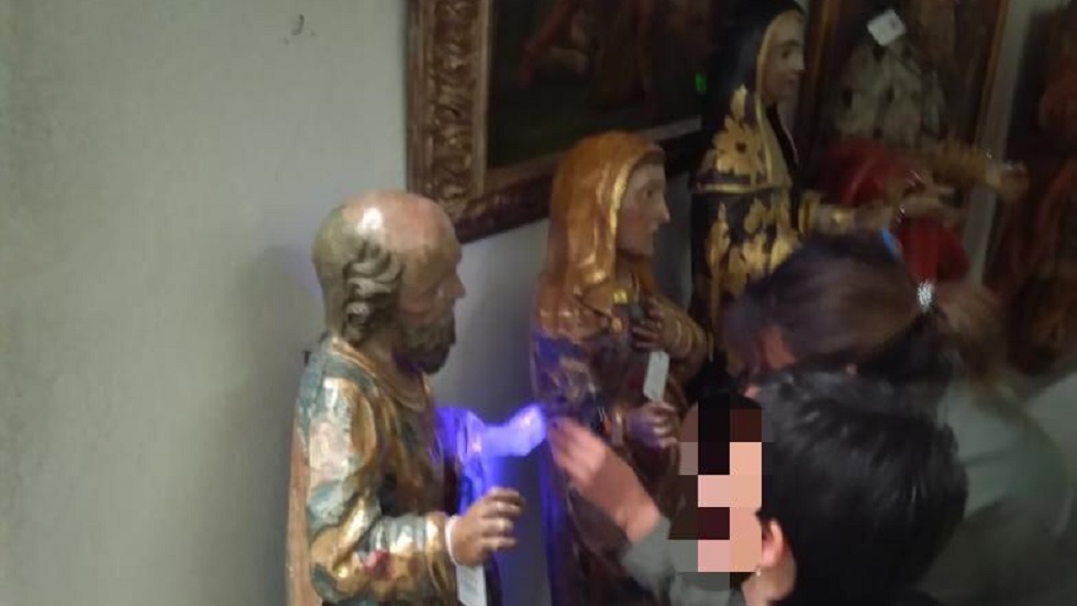 Recuperan en CDMX arte sacro robado en Puebla hace 17 años