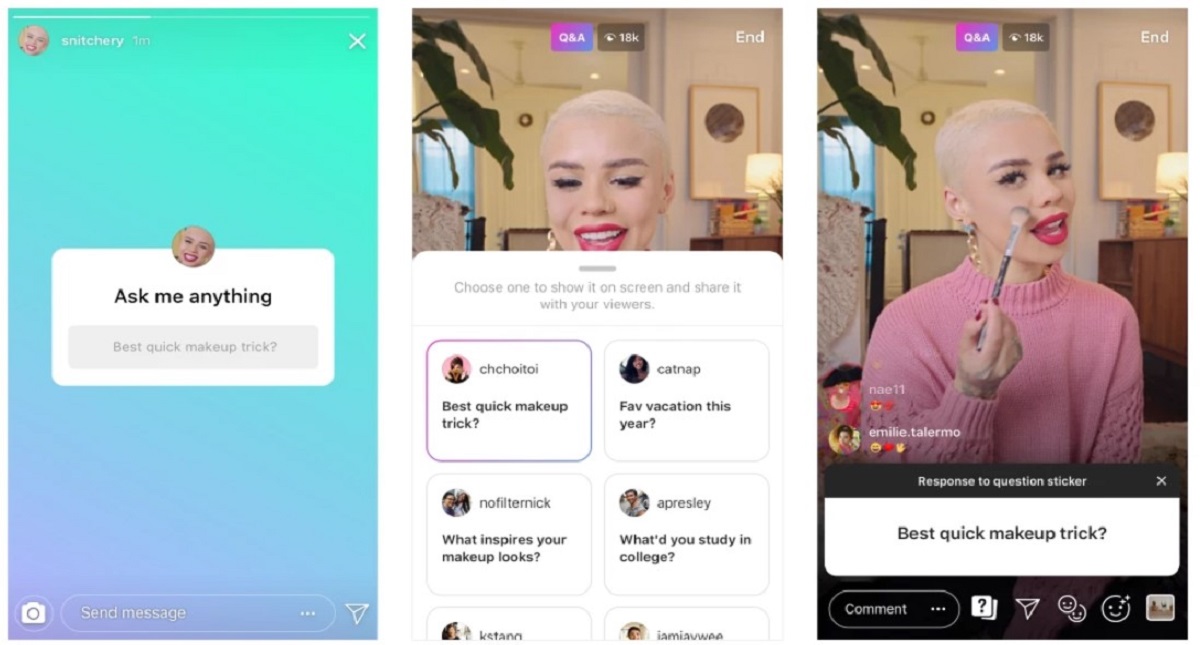 Instagram introduce tres nuevas funciones a historias - preguntas-en-vivo