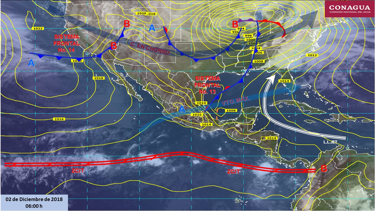 Ambiente estable y seco dominará en gran parte del país - pronostico-domingo-2-2