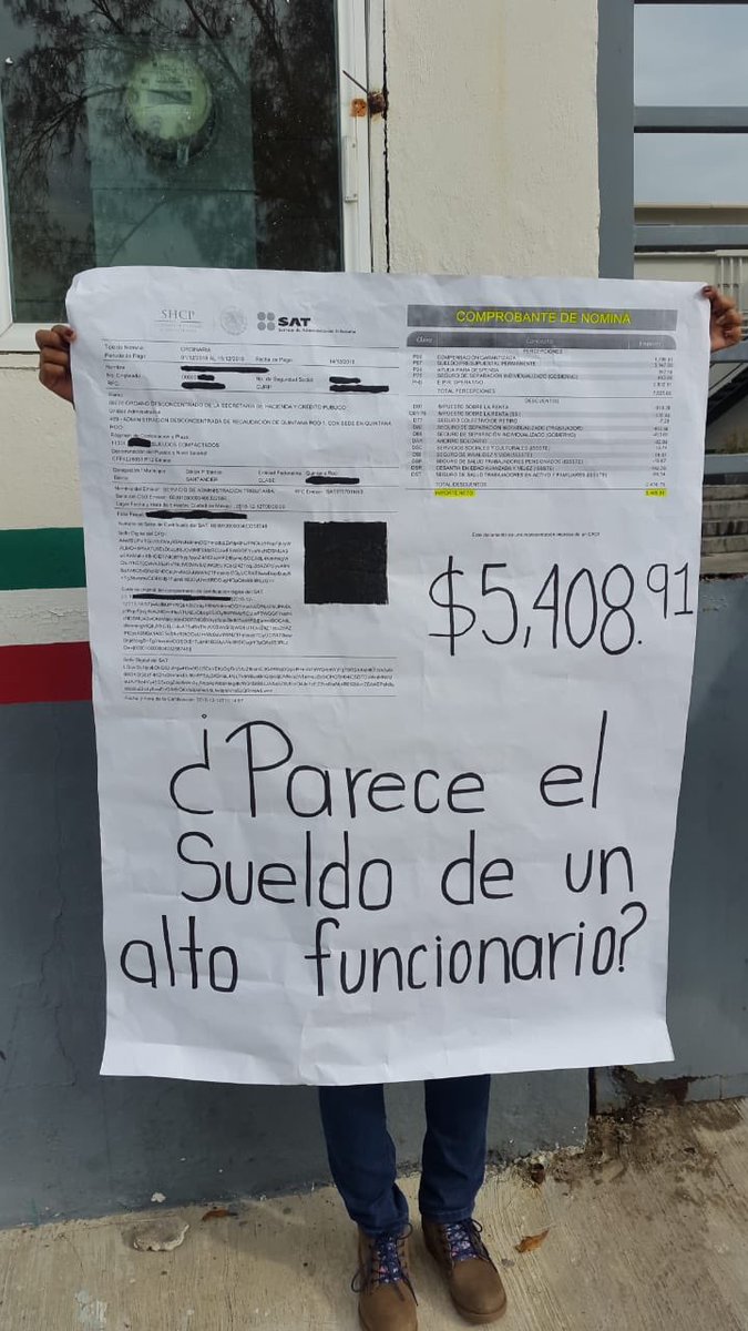 Protestan ex empleados del SAT por despidos en todo el país - protestas-sat