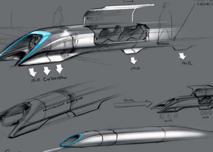 #Video Presentan primer tramo del Hyperloop en Los Ángeles - proyecto-del-hyperloop
