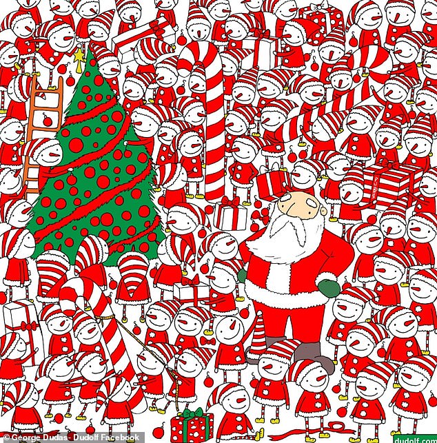 #RetoViral Encuentre el gorro de Santa Claus - reto-viral1-1