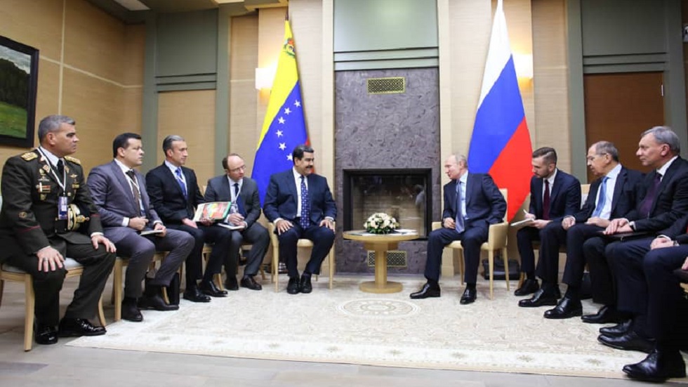 Putin accede a apoyar a Venezuela en reunión con Maduro - reunion-maduro-putin