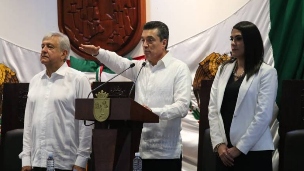 Rutilio Escandón rinde protesta como gobernador de Chiapas