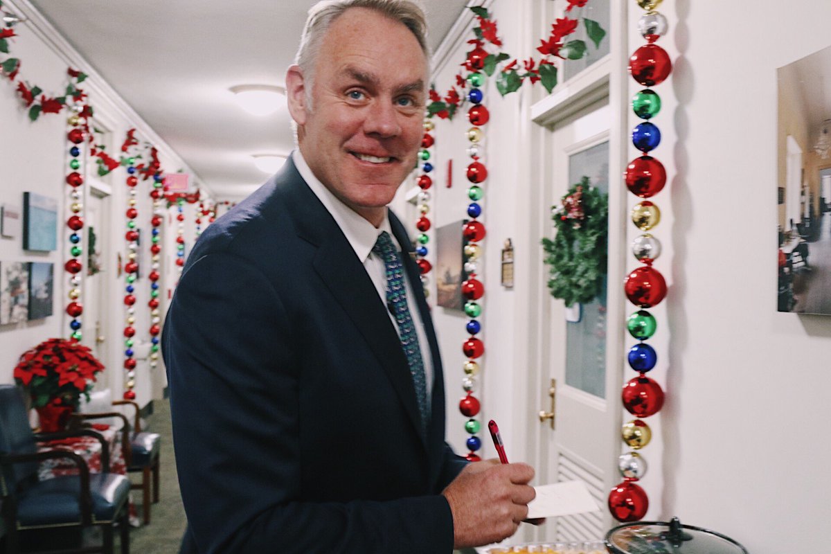 Trump anuncia salida del secretario del Interior - ryan-zinke