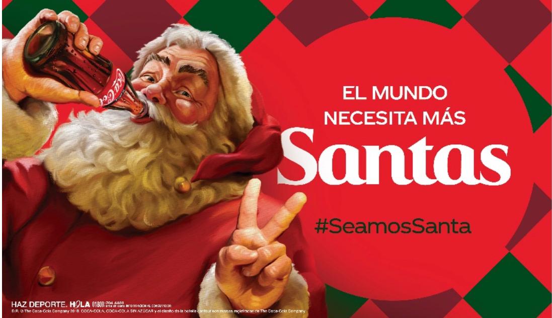 ¡El mundo necesita más Santas! - santa-coca-cola