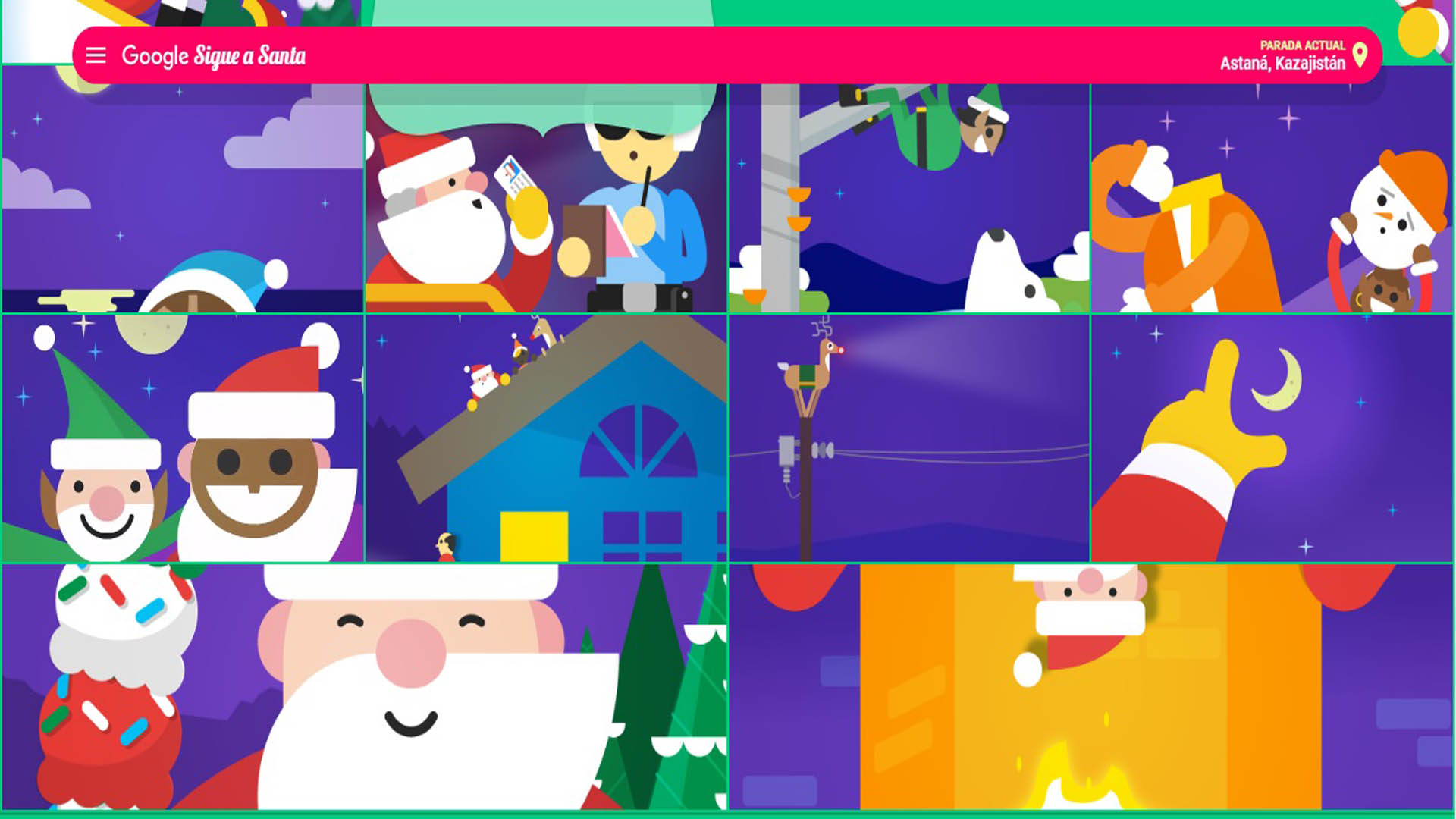 Sigue la ruta de Santa Claus con Google - santa-tracker-1