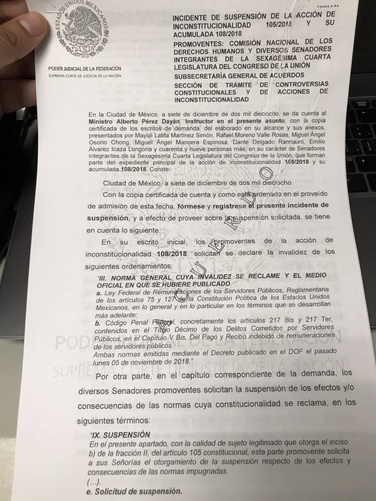 SCJN "congela" la aplicación de la Ley Federal de Remuneraciones - scjn-suspende-entrada-en-vigor-de-ley-federal-de-remuneraciones