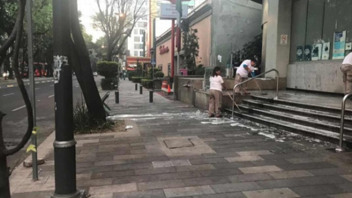 Retiran plantón en sede de la Secretaría de Energía