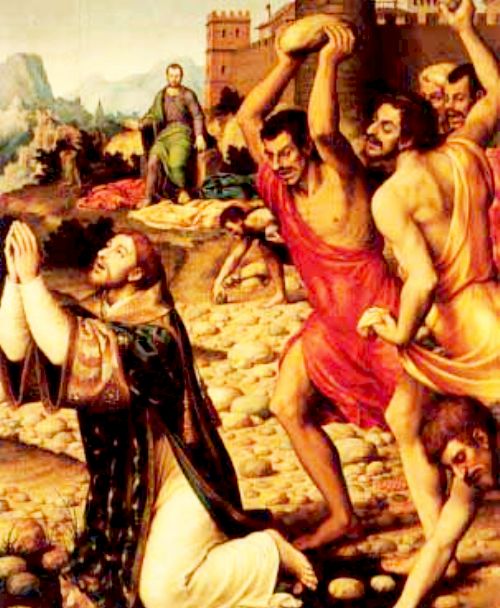 Papa Francisco llama a ser vencedores a través del perdón - senor-jesus-recibe-mi-espiritu-fueron-las-ultimas-palabras-de-san-esteban-antes-de-morir-lapidado