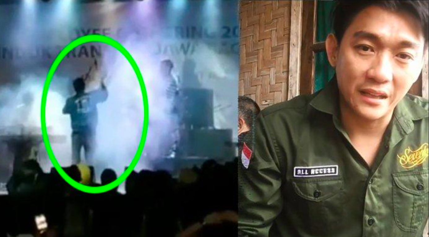 #Video El momento en que el grupo ‘Seventeen’ es arrastrado por el tsunami en Indonesia