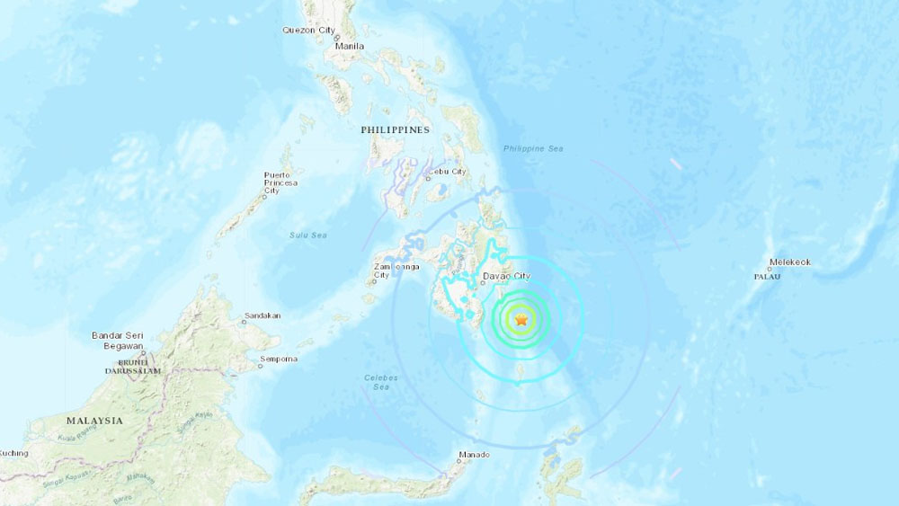 Cancelan alerta de tsunami por sismo en Filipinas