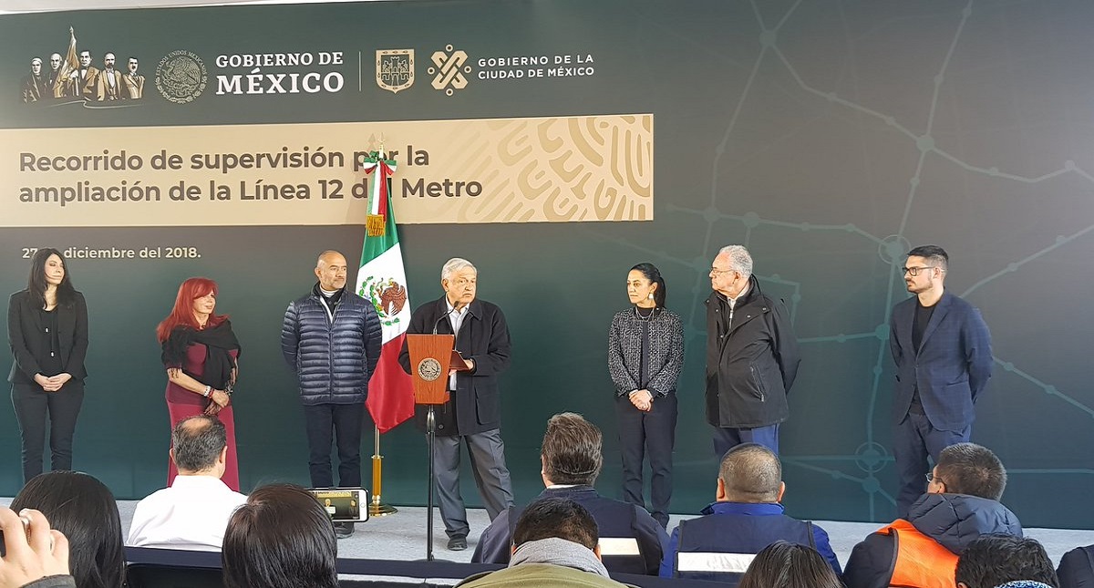 Ampliación de la Línea 12 del Metro va al 29 por ciento Ampliación de la Línea 12 del Metro va al 29 por ciento