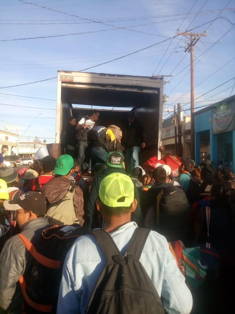 Sin incidentes este sábado en los albergues de migrantes en Baja California - tijuana-migrantes-1dic18-3