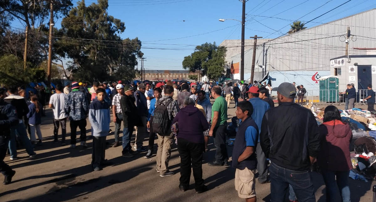 Reportan a miles de migrantes como no localizados en Tijuana - tijuana-migrantes-el-barretal