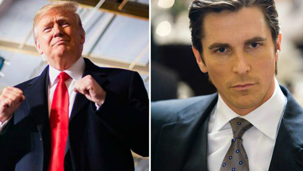 Donald Trump pensó que yo era Bruce Wayne: Christian Bale