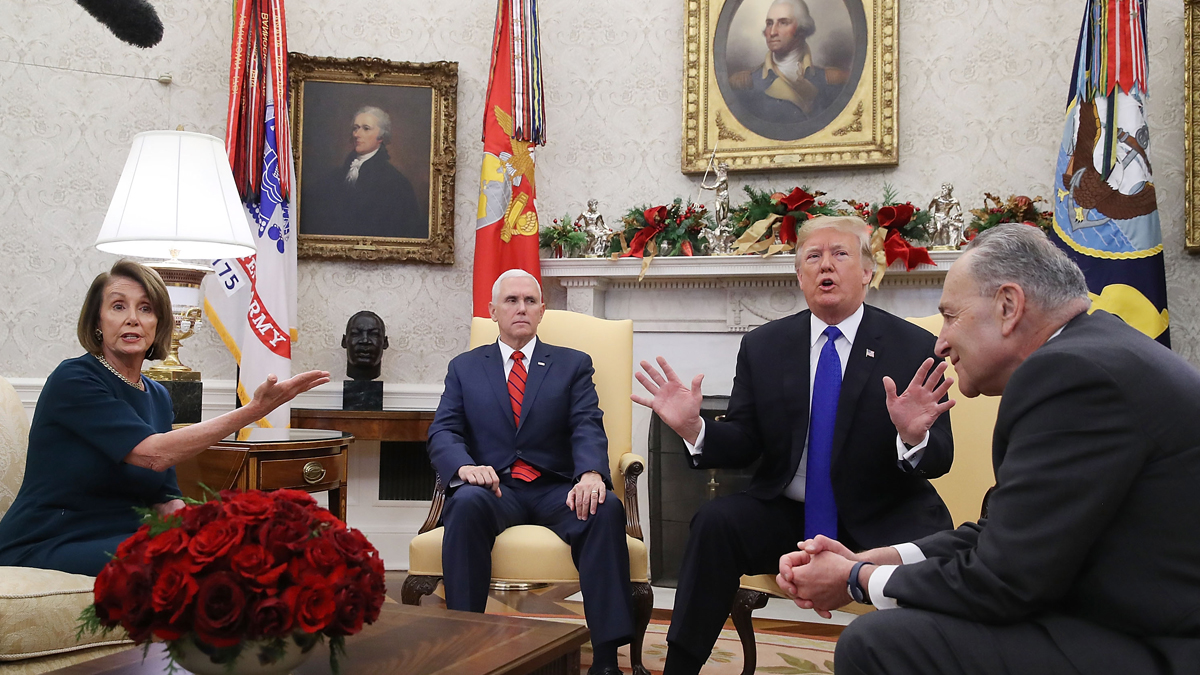 Pelea de declaraciones entre Trump y Pelosi