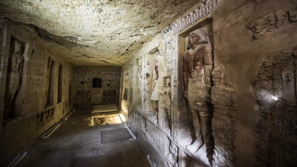 Encuentran tumba de cuatro mil 400 años de antigüedad en Egipto
