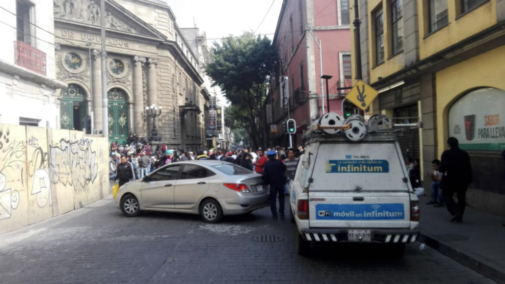 Vagoneros protestan afuera del Congreso de la Ciudad de México - vagoneros-protesta-congreso-cdmx-2
