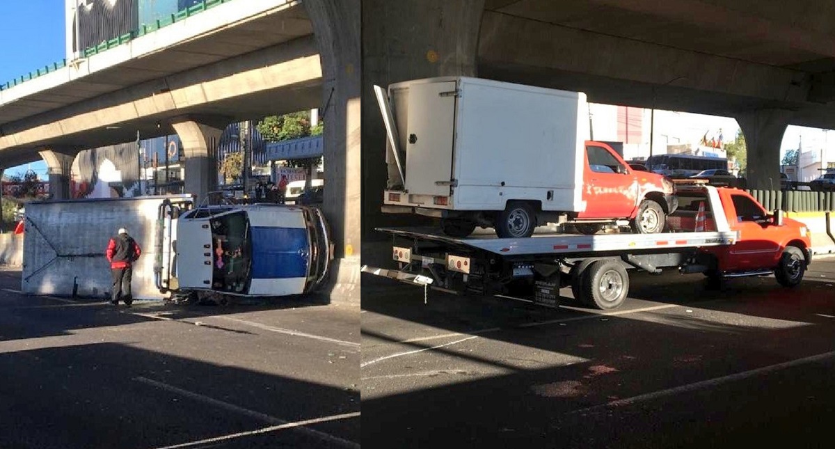 Cierran Periférico Norte por accidente - vehiculos-involucrados-en-accidente