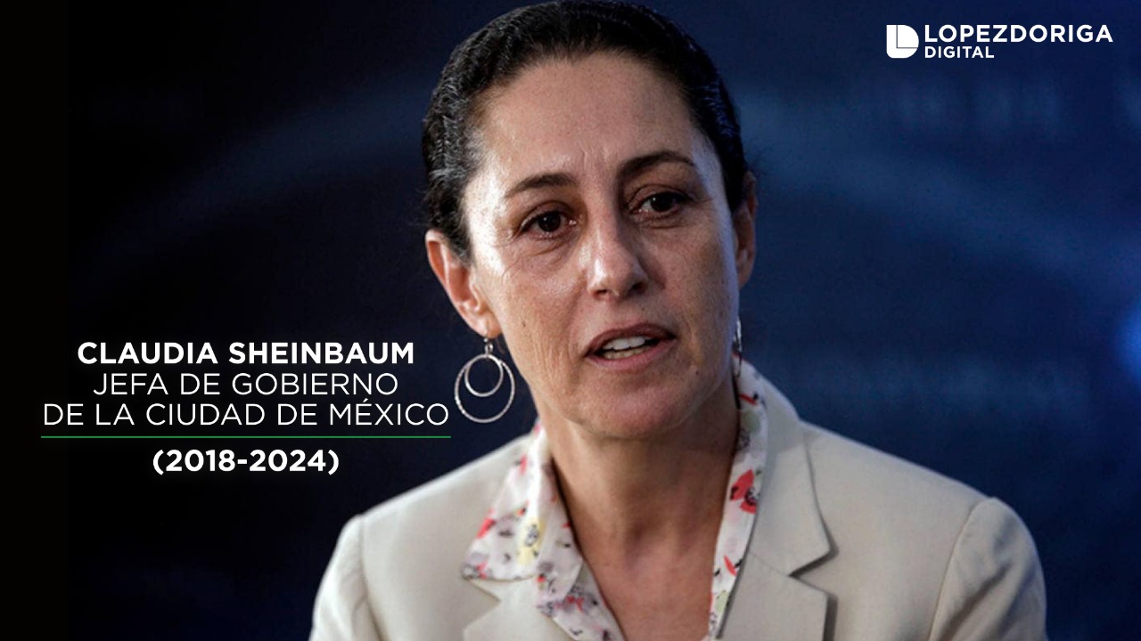 Claudia Sheinbaum Pardo, jefa de Gobierno de la Ciudad de México