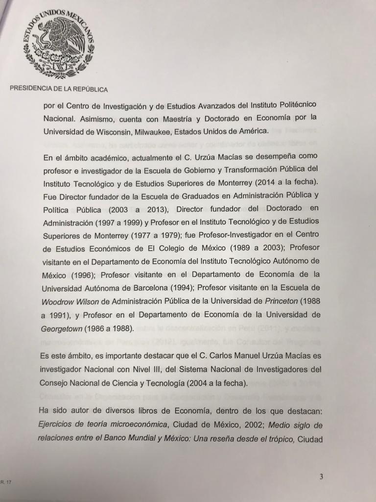 Llega a San Lázaro nombramiento de Carlos Urzúa como titular de la SHCP; debe ser ratificado - whatsapp-image-2018-12-05-at-202004-3