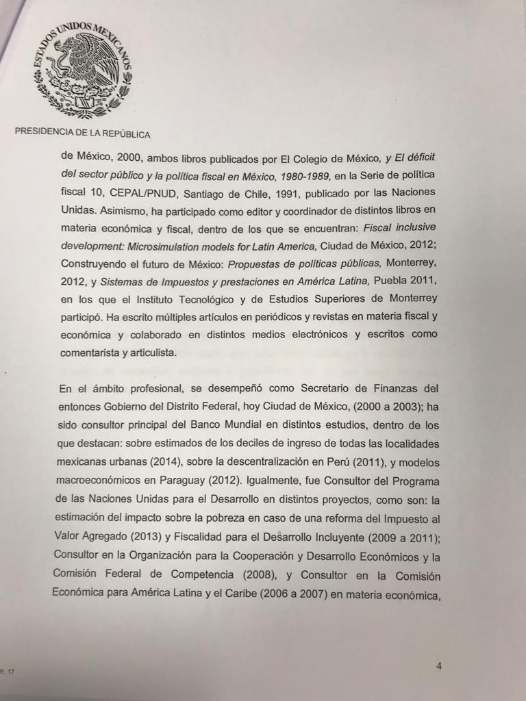 Llega a San Lázaro nombramiento de Carlos Urzúa como titular de la SHCP; debe ser ratificado - whatsapp-image-2018-12-05-at-202004-4