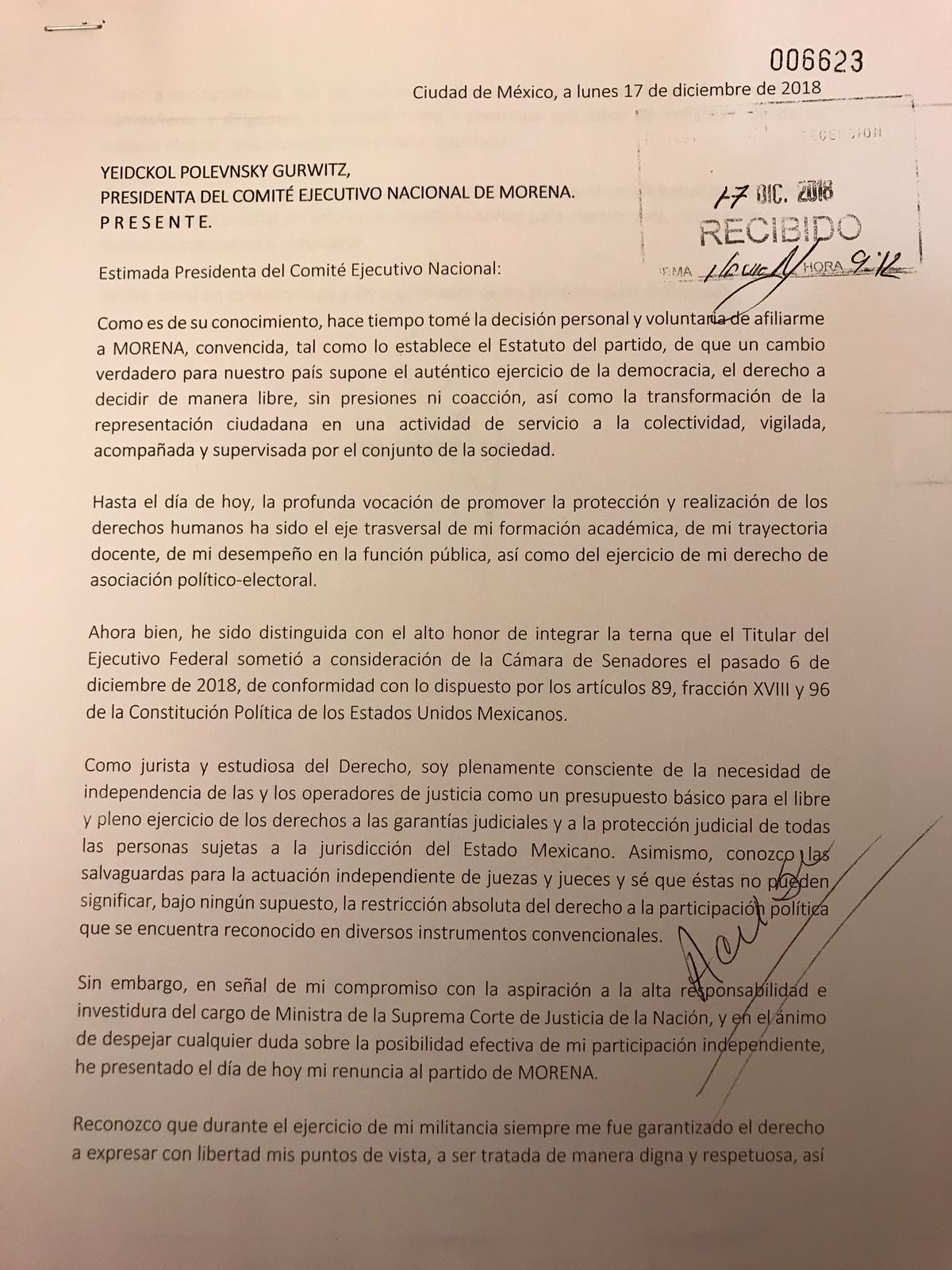 Loretta Ortiz Ahlf renuncia a Morena - whatsapp-image-2018-12-17-at-142712