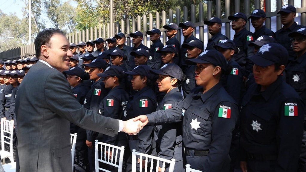 Nuevo Gobierno ha desplegado 50 mil elementos de las fuerzas federales - x-aniversario-del-servicio-de-proteccion-federal
