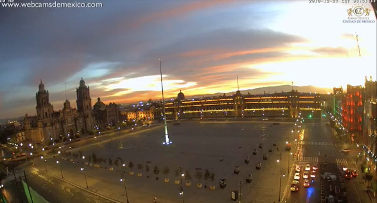 Manifestaciones en el Zócalo