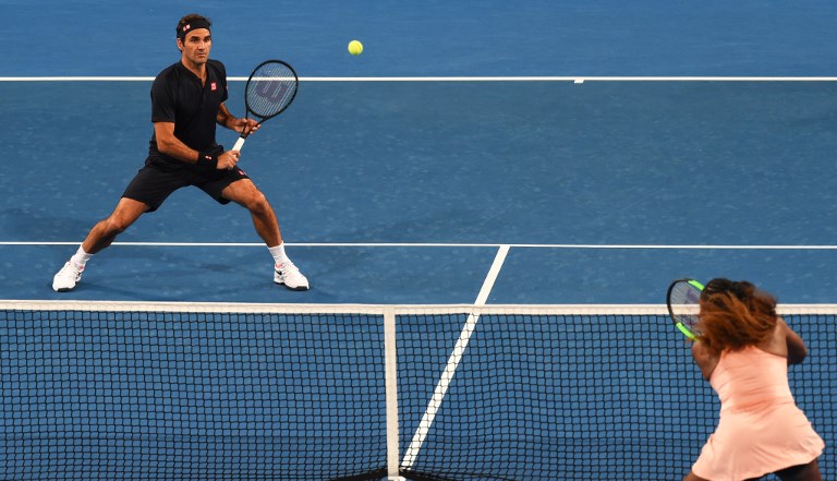 Roger Federer vence a Serena Williams en la Copa Hopman - 000-1bx2m3