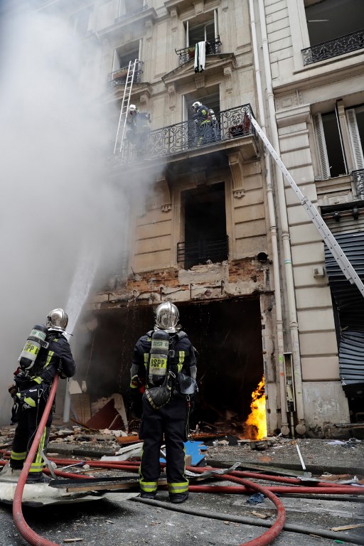 Explosión deja tres muertos en edificio de París - 000-1c62n4