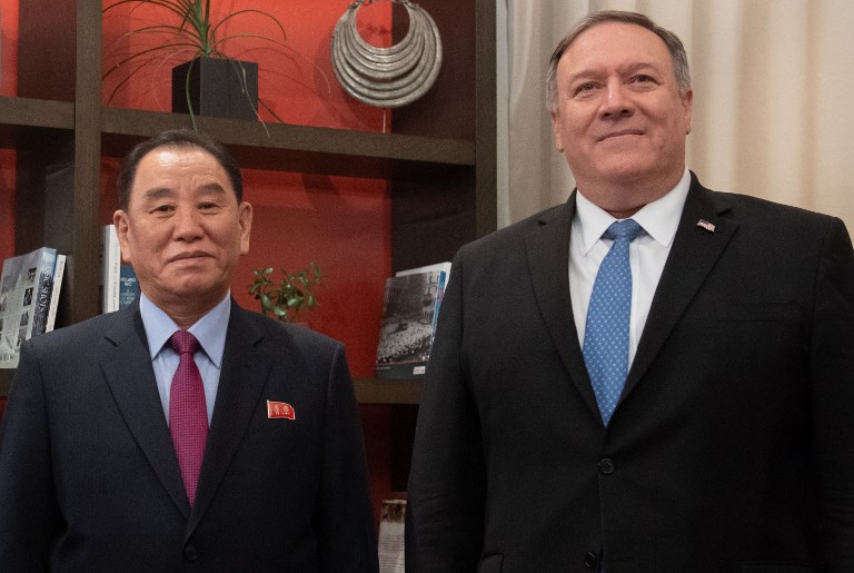 Pompeo se reúne con funcionario norcoreano para encuentro Trump-Jong-un - 000-1cd47y