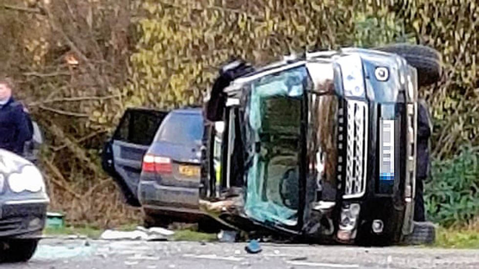 Investigan accidente vial del duque de Edimburgo - accidente-del-duque-de-edimburgo