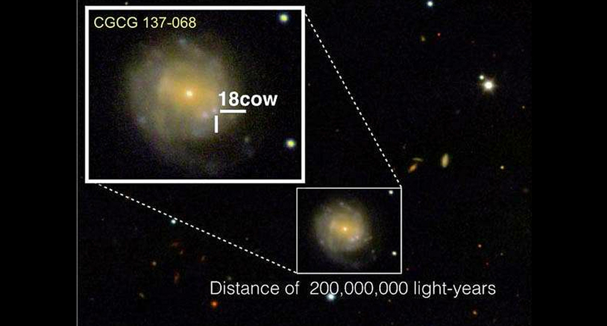 Científicos captan nacimiento de un agujero negro