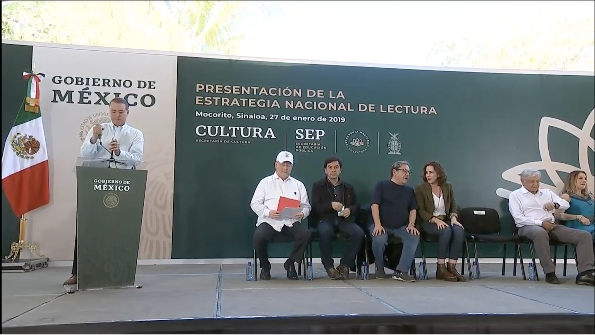 Presentación de la Estrategia Nacional de Lectura