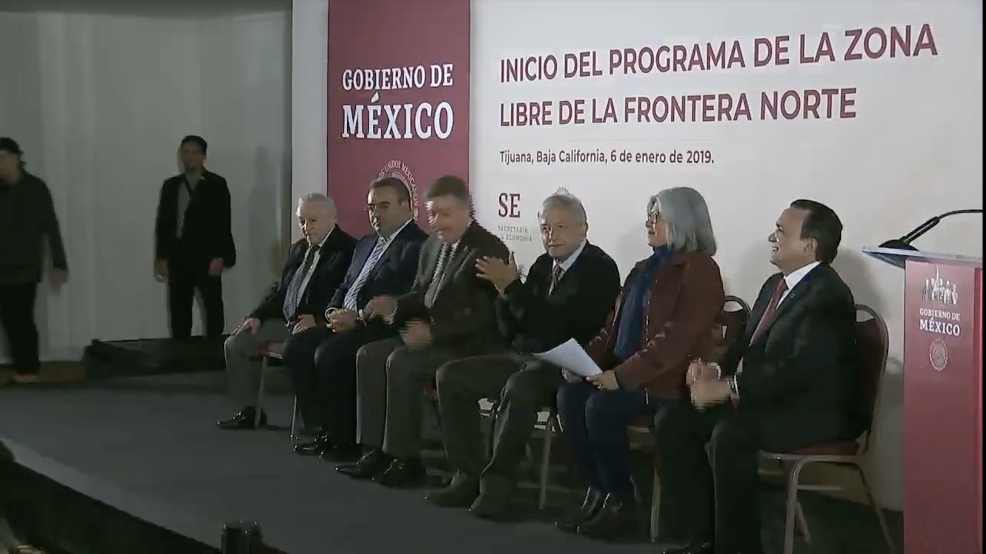López Obrador inaugura Programa de la Zona Libre de la Frontera Norte