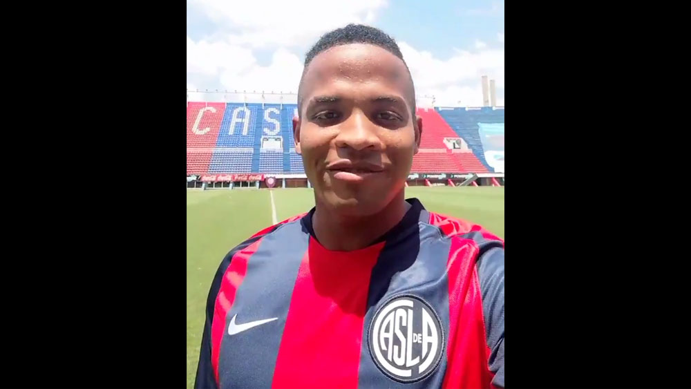 Andrés Rentería nuevo jugador del San Lorenzo