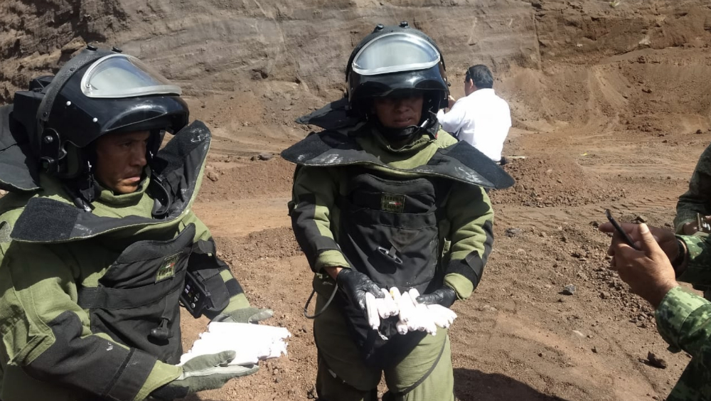 Artefacto abandonado en refinería de Salamanca sí contenía explosivo