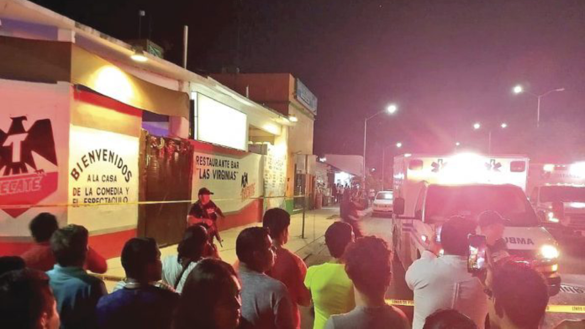Detienen a dos por ataque a bar en Playa del Carmen