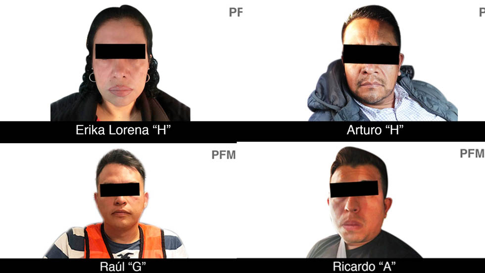 Detienen a líder y miembros de banda de secuestradores en la capital