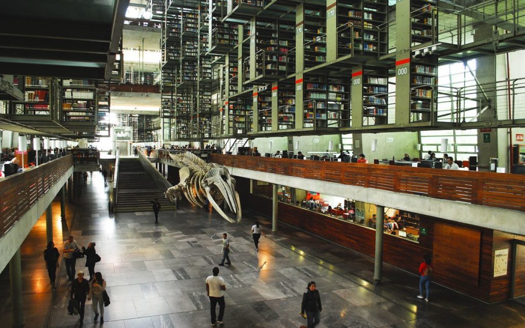 Lugares imperdibles en la Ciudad de México - biblioteca