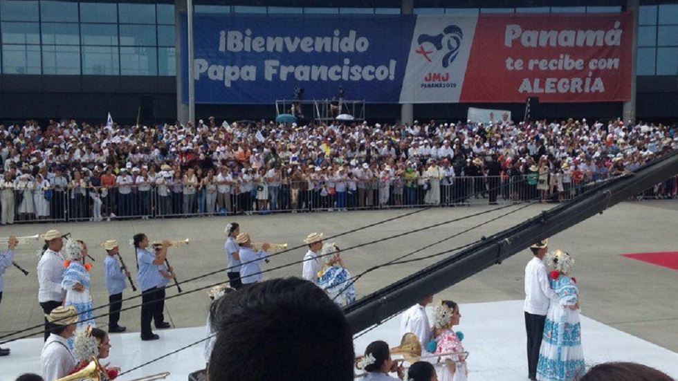 Papa Francisco llega a Panamá - bienvenido-papa-francisco-a-panama