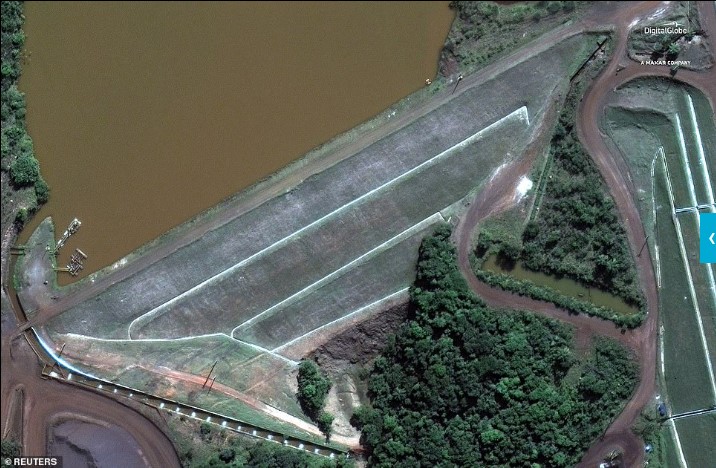 El antes y el después del rompimiento de diques en Brasil - brasil-rompimiento-dique-4