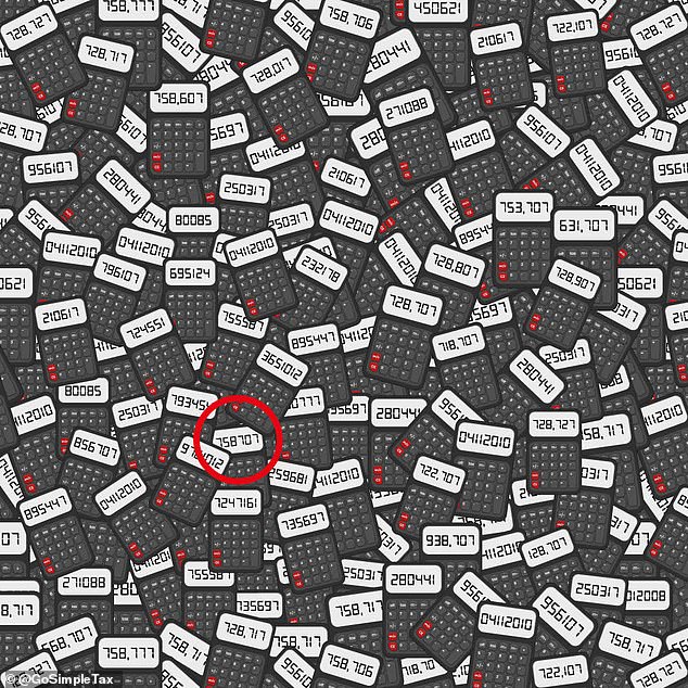 #RetoViral Encuentre la calculadora con el número correcto - calculadora-solucion