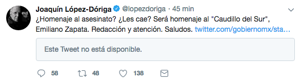 Gobierno de México realiza "homenaje" al asesinato de Zapata - captura-de-pantalla-2019-01-12-a-las-140554