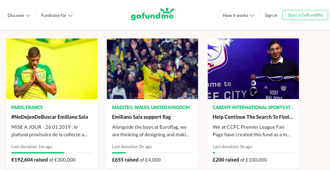 Familia de Emiliano Sala reanuda búsqueda gracias a colecta - captura-de-pantalla-2019-01-26-a-las-093847